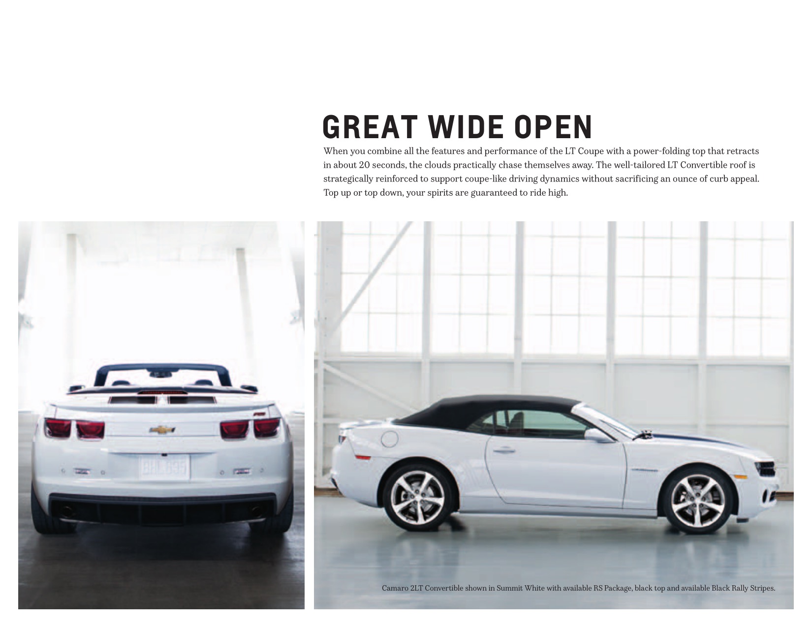 2013 Chev Camaro Brochure Page 11